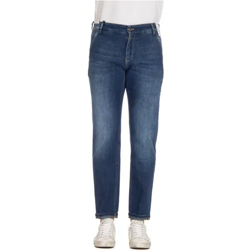 Indie Denim Jeans , male, Sizes: W34, W36, W35, W33, W32 - PT Torino - Modalova