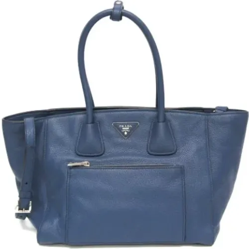 Pre-owned Tote Bags, female, , Size: ONE SIZE Pre-owned Leather prada-bags - Prada Vintage - Modalova