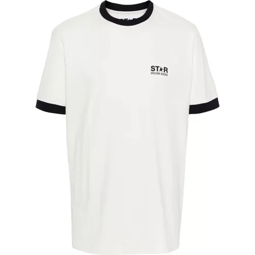 T-Shirts , male, Sizes: XL, S, M - Golden Goose - Modalova