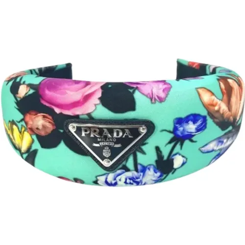 Pre-owned Accessories, female, , Size: ONE SIZE Pre-owned Fabric hair-accessories - Prada Vintage - Modalova