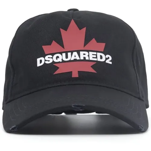 Maple Leaf CAP Size: One, colour: , male, Sizes: ONE SIZE - Dsquared2 - Modalova