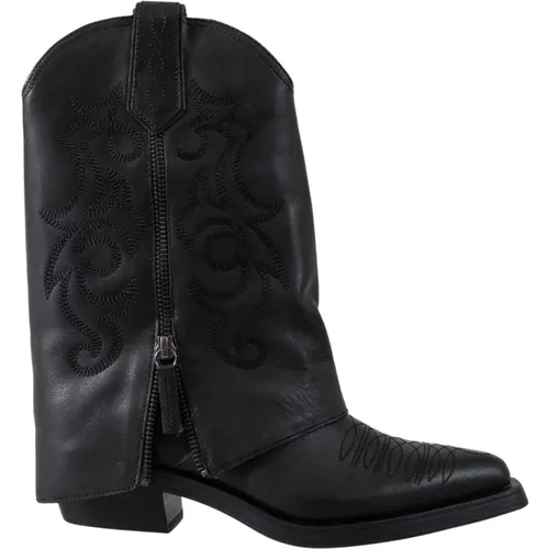 Moderne Leslie Lederstiefel ASH - Ash - Modalova