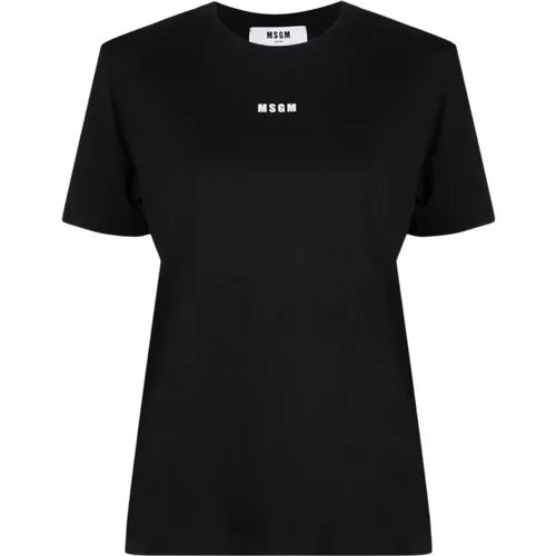 T-Shirt , female, Sizes: XS, S - Msgm - Modalova