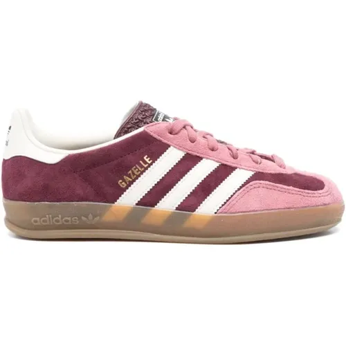 Bordeaux and Low-Top Sneakers , female, Sizes: 3 UK - Adidas - Modalova