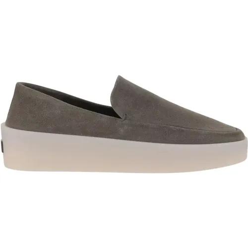 Slip-On Loafers aus Wildleder , Damen, Größe: 43 EU - Fear Of God - Modalova