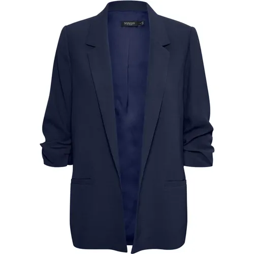 Night Sky Blazer Jacket , female, Sizes: XS - Soaked in Luxury - Modalova