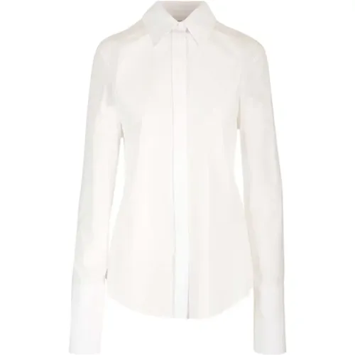 Cotton Poplin Shirt Clean Look , female, Sizes: M - SPORTMAX - Modalova