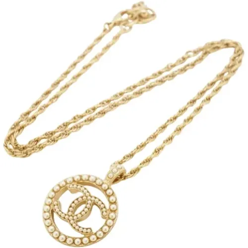 Pre-owned Jewellery, female, , Size: ONE SIZE Pre-owned Gold chanel-jewelry - Chanel Vintage - Modalova