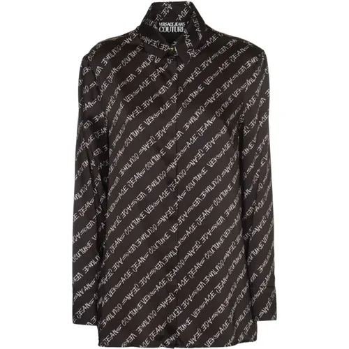 Schwarze Hemden für Männer , Damen, Größe: XS - Versace - Modalova