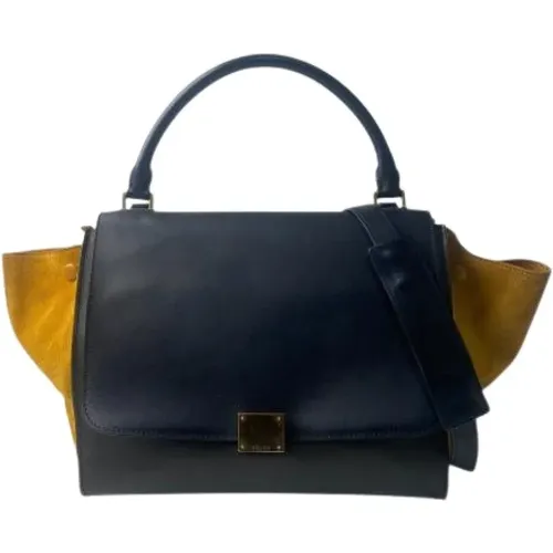 Pre-owned Handbags, female, , Size: ONE SIZE Pre-owned Leather Handbag - Celine Vintage - Modalova