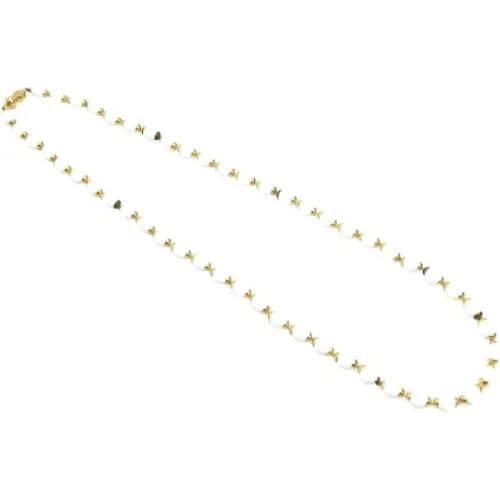 Pre-owned Plastic necklaces , female, Sizes: ONE SIZE - Celine Vintage - Modalova