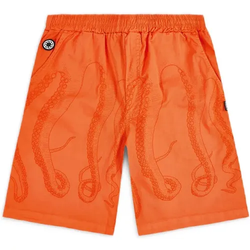 Casual Shorts, male, , Size: L Shorts - Octopus - Modalova