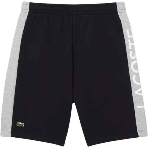 Sweat Shorts mit Streifen , Herren, Größe: 2XL - Lacoste - Modalova