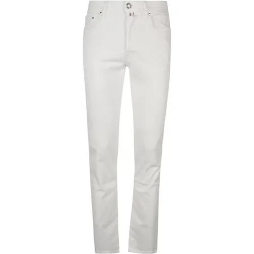 Slim Fit Jeans with 5 Pockets , male, Sizes: W34 - Jacob Cohën - Modalova