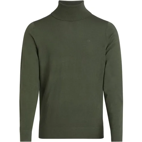 Turtlenecks, male, , Size: M Men Turtleneck - Calvin Klein - Modalova