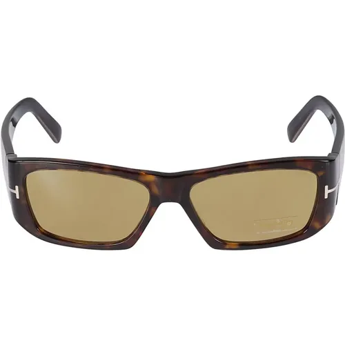 Erhöhen Sie Ihren Stil mit schicken Sonnenbrillen,Herren Ft0986-01N Sonnenbrille - Tom Ford - Modalova