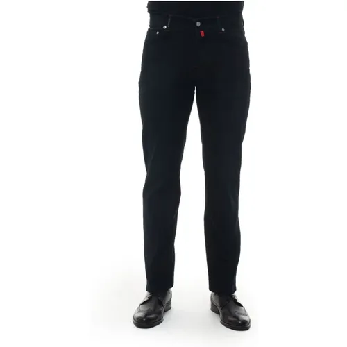 Slim-Fit 5 Pocket Denim Jeans , male, Sizes: W32, W35 - Kiton - Modalova