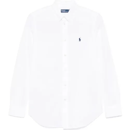 Casual Weiße Langarmshirt - Polo Ralph Lauren - Modalova