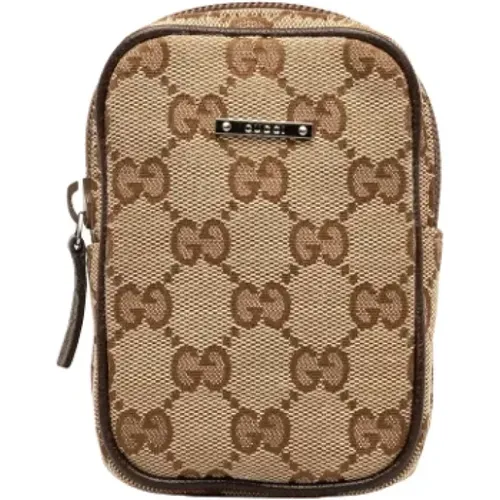 Pre-owned Accessories, female, , Size: ONE SIZE Pre-owned Canvas home-office - Gucci Vintage - Modalova