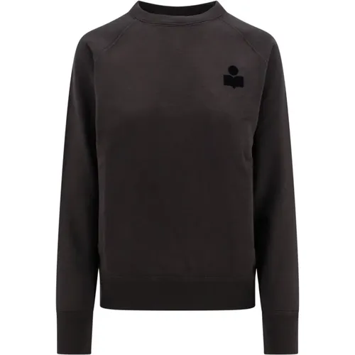 Schwarzer Crew-neck Sweatshirt Aw24 , Damen, Größe: 2XS - Isabel marant - Modalova