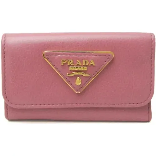 Pre-owned Accessories, female, , Size: ONE SIZE Pre-owned Leather key-holders - Prada Vintage - Modalova