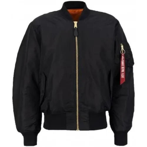 Bomber Jackets, male, , Size: 2XL Classic Military Flight Jacket Ma-1 - alpha industries - Modalova