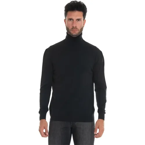 Turtlenecks, male, , Size: L Uk898W22 K5 Stylish Model - Kiton - Modalova