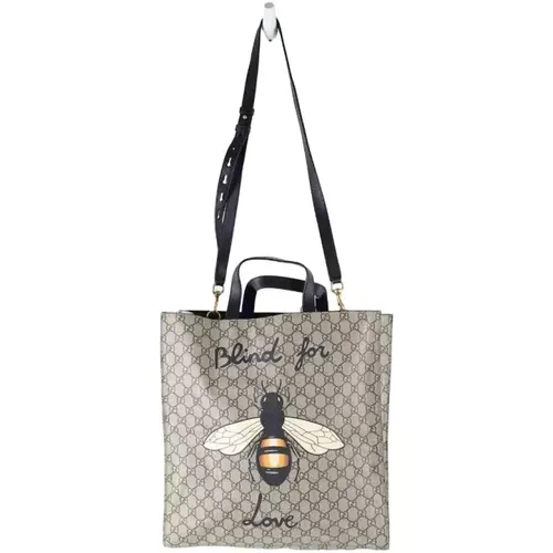 Pre-owned Tote Bags, female, , Size: ONE SIZE Pre-owned Leather gucci-bags - Gucci Vintage - Modalova