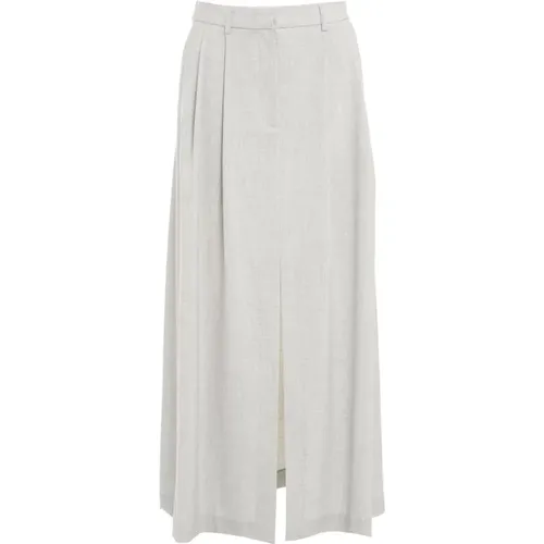 Women's Clothing Skirts Grey Ss24 , female, Sizes: S, XS - Ottod'Ame - Modalova