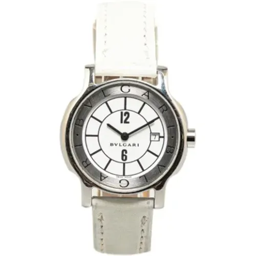 Pre-owned Watches, female, , Size: ONE SIZE Pre-owned Stainless Steel watches - Bvlgari Vintage - Modalova