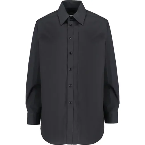 Schwarze Hemden für Frauen , Damen, Größe: XS - MM6 Maison Margiela - Modalova