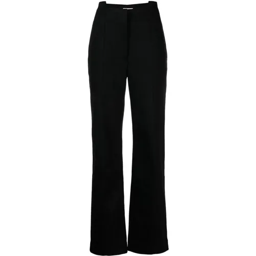 Panelled straight leg trousers , female, Sizes: XS, S, M, 2XS - JW Anderson - Modalova