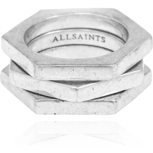 Rings, female, , Size: L Brass ring Alexis - AllSaints - Modalova