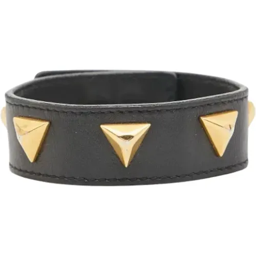 Pre-owned Jewellery, female, , Size: ONE SIZE Pre-owned Leather bracelets - Yves Saint Laurent Vintage - Modalova