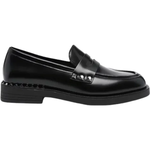 Studded Lederloafers , Damen, Größe: 37 EU - Ash - Modalova