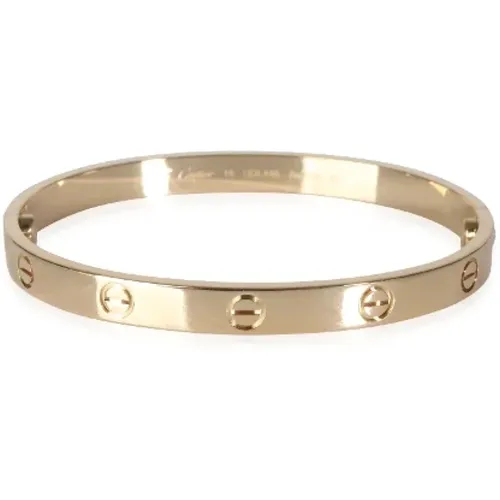 Pre-owned Jewellery, female, , Size: ONE SIZE Pre-owned Gold bracelets - Cartier Vintage - Modalova