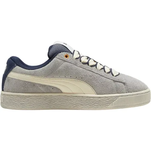 Grey Suede XL Skateserve Sneakers , male, Sizes: 8 1/2 UK, 10 UK, 9 UK, 8 UK, 7 UK - Puma - Modalova