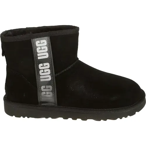 Klassischer Schwarzer Stiefelette , Damen, Größe: 36 EU - Ugg - Modalova