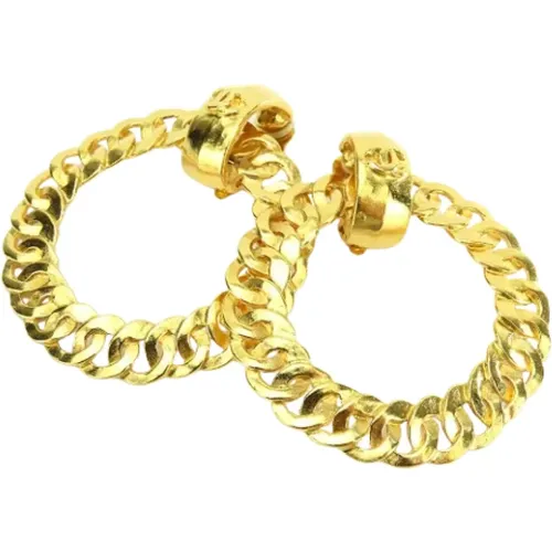 Pre-owned Metal chanel-jewelry , female, Sizes: ONE SIZE - Chanel Vintage - Modalova