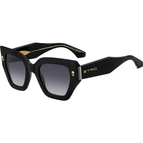 Sunglasses, female, , Size: 50 MM Striped Floral Sunglasses - ETRO - Modalova