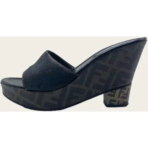 Pre-owned Leather Fendi Sandals , female, Sizes: 5 UK - Fendi Vintage - Modalova