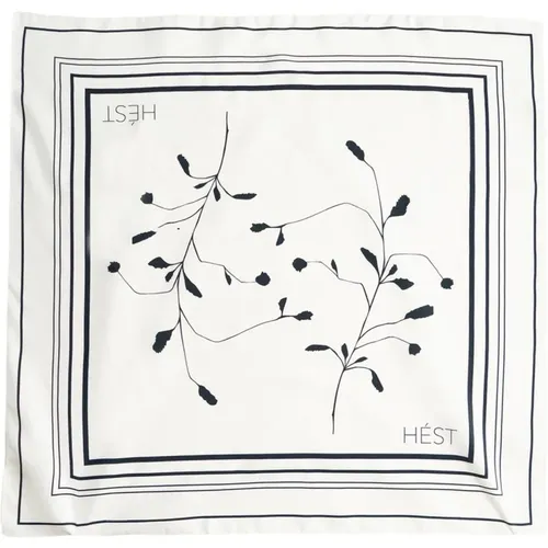 HÉST, Silky Scarves, female, , Size: ONE SIZE Silky Scarves - Hést - Modalova
