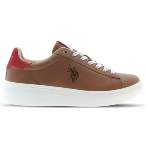 Stylish Leather Shoes , male, Sizes: 10 UK, 11 UK - U.s. Polo Assn. - Modalova