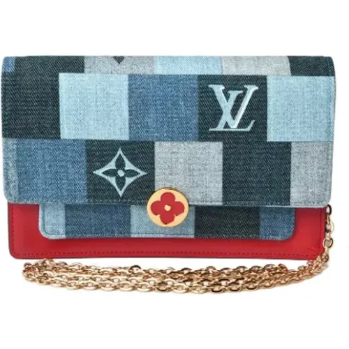 Pre-owned Denim louis-vuitton-bags , female, Sizes: ONE SIZE - Louis Vuitton Vintage - Modalova