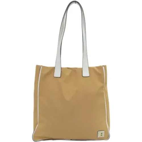 Pre-owned Tote Bags, female, , Size: ONE SIZE Pre-owned Canvas totes - Bally Pre-owned - Modalova