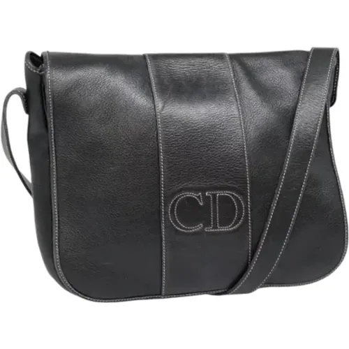 Pre-owned Cross Body Bags, female, , Size: ONE SIZE Pre-owned Leather dior-bags - Dior Vintage - Modalova