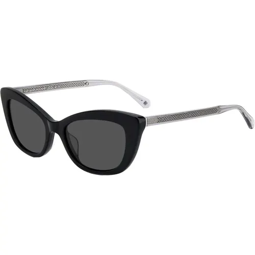 Grey Merida Sunglasses , female, Sizes: 54 MM - Kate Spade - Modalova