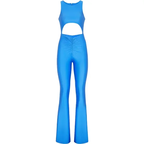 Cassis Jumpsuit with American Neckline , female, Sizes: XS, 2XS - MVP wardrobe - Modalova