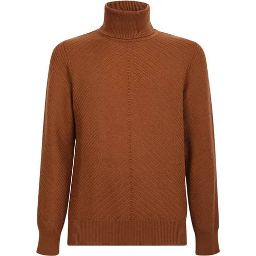 Warm wool high-neck Turtleneck , male, Sizes: M - Lardini - Modalova