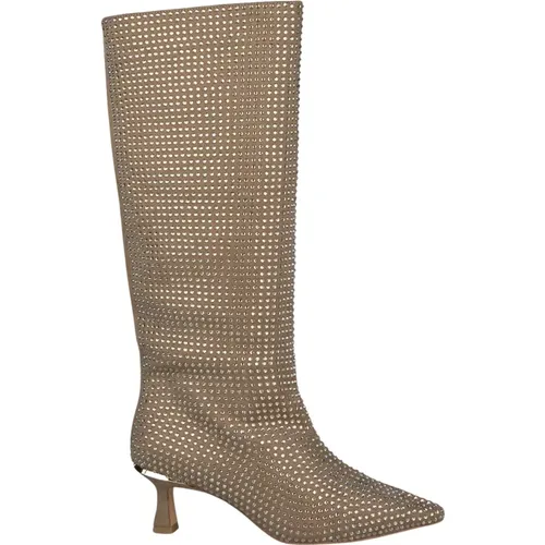 Pointed Toe Leather Ankle Boots , female, Sizes: 4 UK, 7 UK, 6 UK, 3 UK, 5 UK - Alma en Pena - Modalova